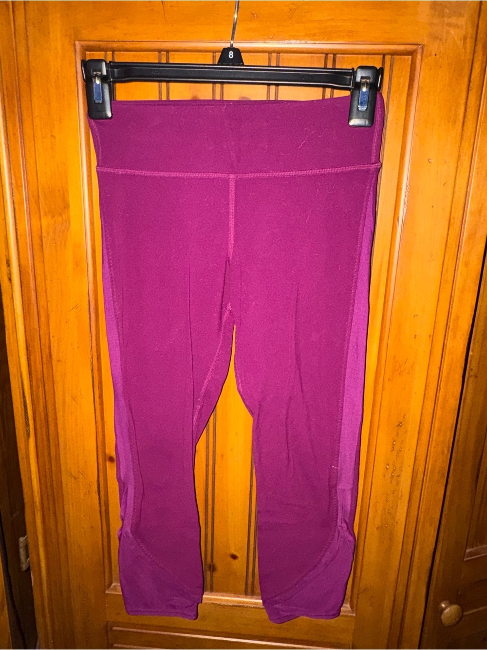 Athleta Girls' Capri Leggings in Magenta